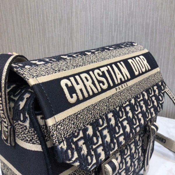 Replica Diorcamp Bag with Oblique Embroidery – Style M1291 - Image 5