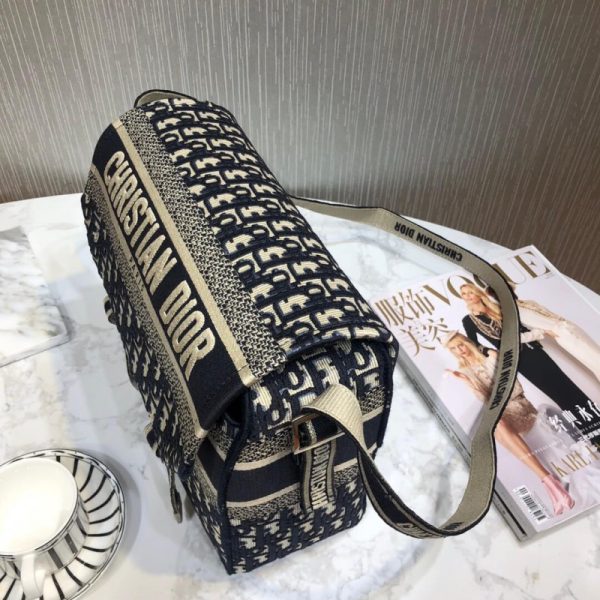 Replica Diorcamp Bag with Oblique Embroidery – Style M1291 - Image 6