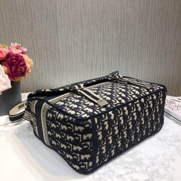 Replica Diorcamp Bag with Oblique Embroidery – Style M1291 - Image 8