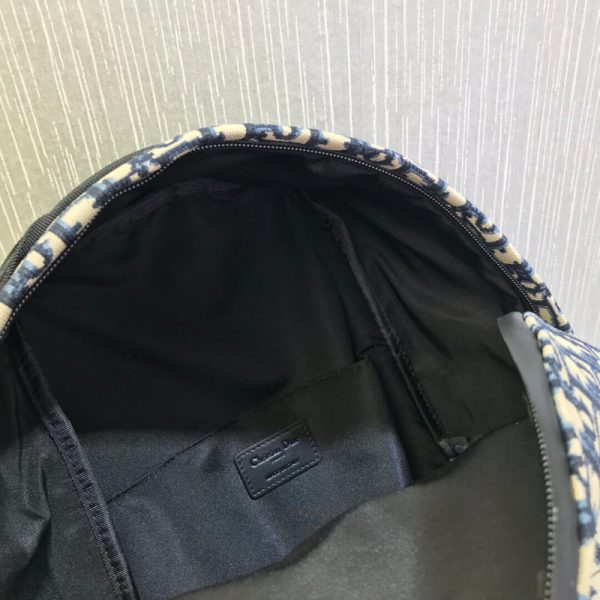 Replica Dior Oblique Jacquard Diortravel Backpack M6104 - Image 14