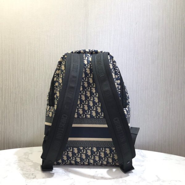 Replica Dior Oblique Jacquard Diortravel Backpack M6104 - Image 7
