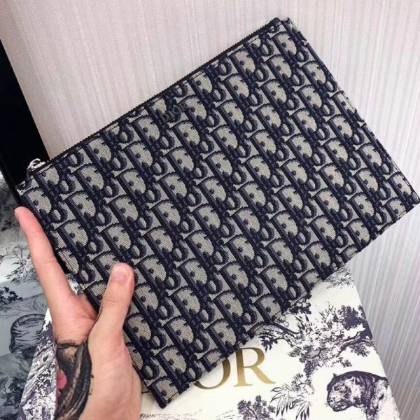 Replica Christian Dior Oblique Pouch 2OBC | Stylish Trendy Handbag - Image 3