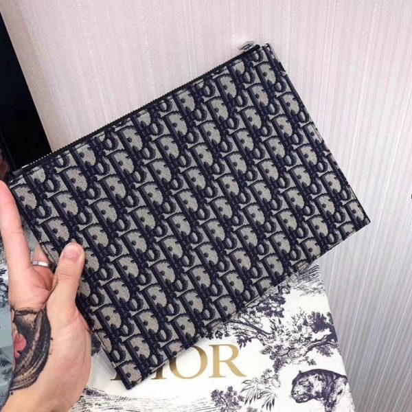 Replica Christian Dior Oblique Pouch 2OBC | Stylish Trendy Handbag - Image 4