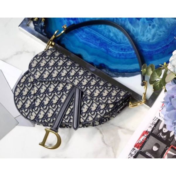 Replica Dior Oblique Saddle Bag M0446 | Stylish Luxury Dupe - Image 2