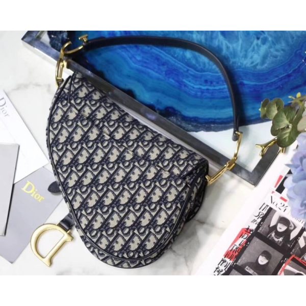 Replica Dior Oblique Saddle Bag M0446 | Stylish Luxury Dupe - Image 4