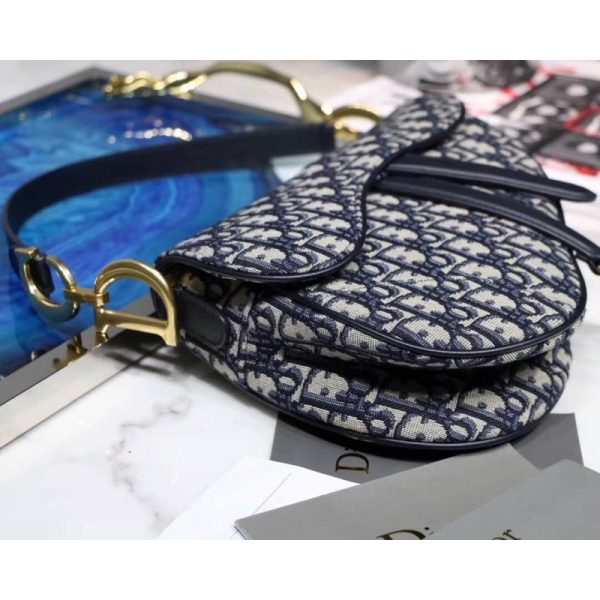 Replica Dior Oblique Saddle Bag M0446 | Stylish Luxury Dupe - Image 6