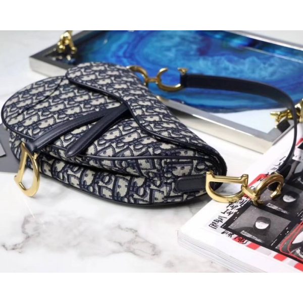 Replica Dior Oblique Saddle Bag M0446 | Stylish Luxury Dupe - Image 7