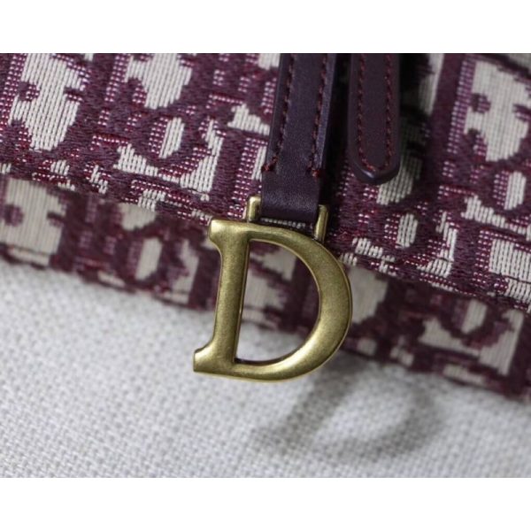 Christian Dior Oblique Saddle Belt Bag Replica S5619 - Image 4