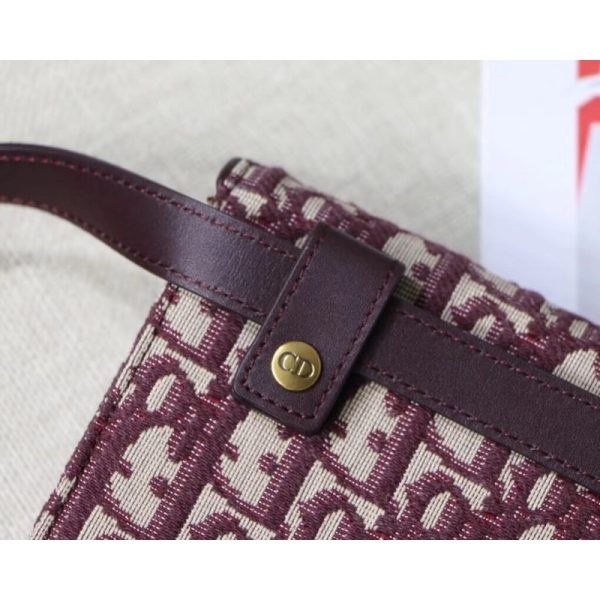 Christian Dior Oblique Saddle Belt Bag Replica S5619 - Image 7