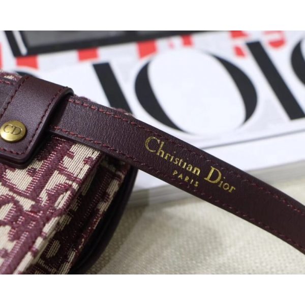 Christian Dior Oblique Saddle Belt Bag Replica S5619 - Image 8