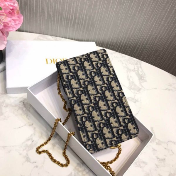 Dior Oblique Saddle Phone Chain Replica – M019 - Image 3