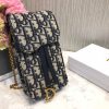 Best Replicas Bags - Dior Oblique Saddle Phone Chain Replica – M019 Shop For Best Louis Vuitton LV Replica Bags With Cheap Price