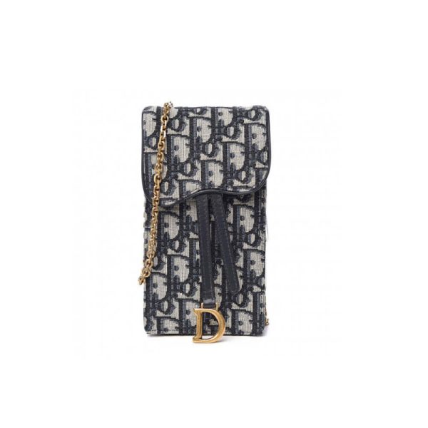 Dior Oblique Saddle Phone Chain Replica – M019