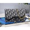 Best Replicas Bags - Authentic-like Christian Dior Oblique Saddle Clutch S5620 Shop For Best Louis Vuitton LV Replica Bags With Cheap Price