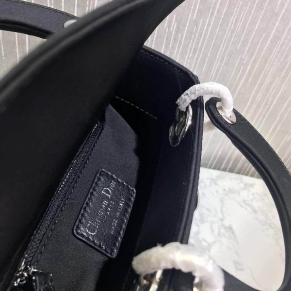 Replica Dior Rhinestone Lady Dior Mini Bag M0500 Elegance - Image 15