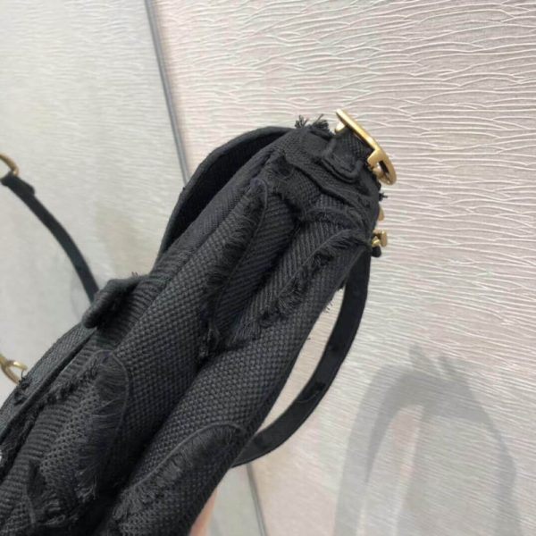 Camouflage Embroidery Replica Dior Saddle Bag M0446 - Image 6