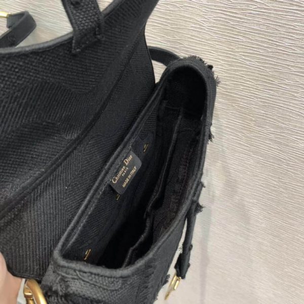 Camouflage Embroidery Replica Dior Saddle Bag M0446 - Image 9