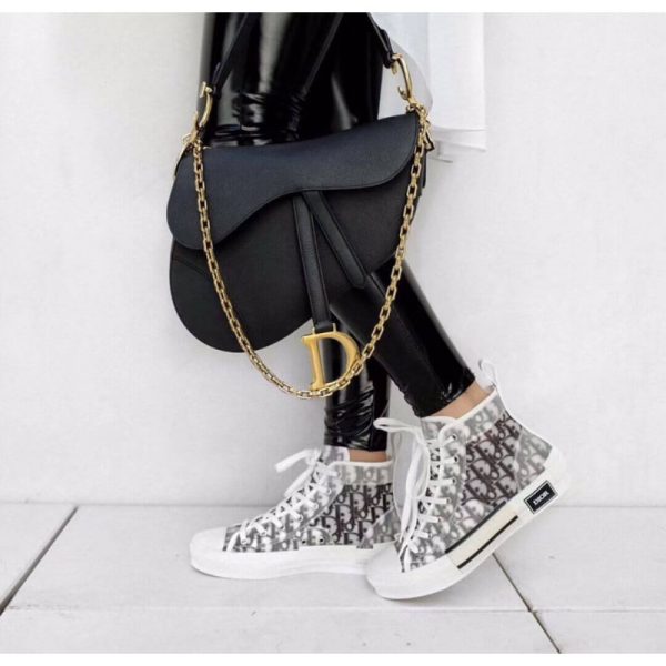 Replica Dior Saddle Bag in Calfskin - Style M0446 - Image 13