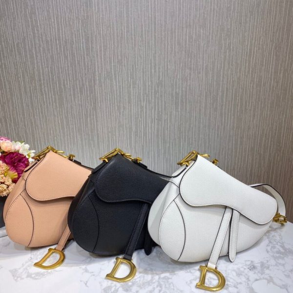 Replica Dior Saddle Bag in Calfskin - Style M0446 - Image 14