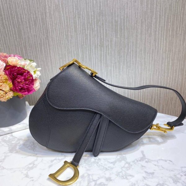 Replica Dior Saddle Bag in Calfskin - Style M0446 - Image 4