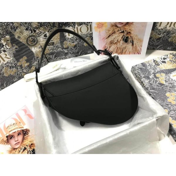 Christian Dior Saddle Bag - Ultramatte Calfskin Replica M0446 - Image 6