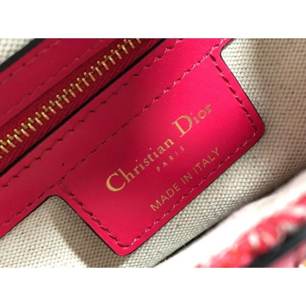 Replica Dior Saddle Bag Toile De Jouy Jacquard M0446 - Image 10