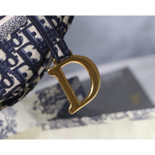 Replica Dior Saddle Denim Canvas Bag - Style M0446 - Image 5