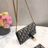 Best Replicas Bags - Replica Dior Saddle Chain Wallet S5614 Shop For Best Louis Vuitton LV Replica Bags With Cheap Price