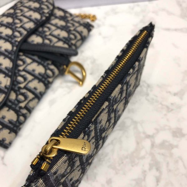Replica Dior Saddle Chain Wallet S5614 - Image 8