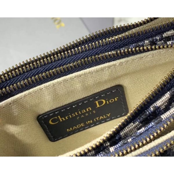 Replica Christian Dior Oblique Saddle Clutch S5642 - Image 10