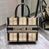 Best Replicas Bags - Christian Dior Small Bayadere Embroidered Book Tote Replica M1296 Shop For Best Louis Vuitton LV Replica Bags With Cheap Price
