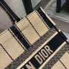 Best Replicas Bags - Christian Dior Small Bayadere Embroidered Book Tote Replica M1296 Shop For Best Louis Vuitton LV Replica Bags With Cheap Price