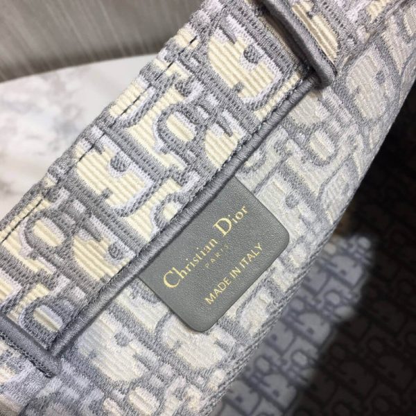 Christian Dior Small Book Tote Oblique Replica M1296 - Image 11
