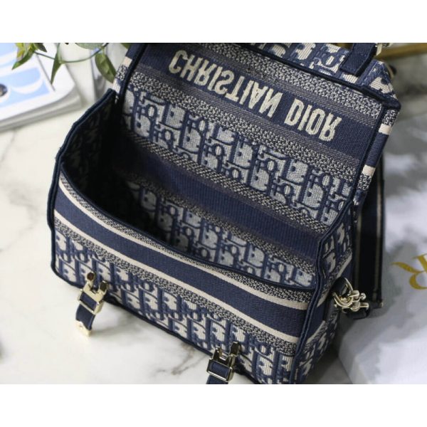 Replica Diorcamp Bag Oblique Embroidery M1241, Compact & Chic - Image 14