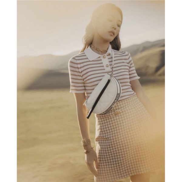 Replica Dior Vibe Hobo Bag White Lambskin Cannage Design - Image 2