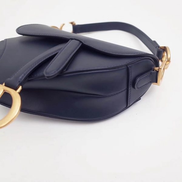 Replica Dior Smooth Calfskin Mini Saddle Bag M0447 - Image 3