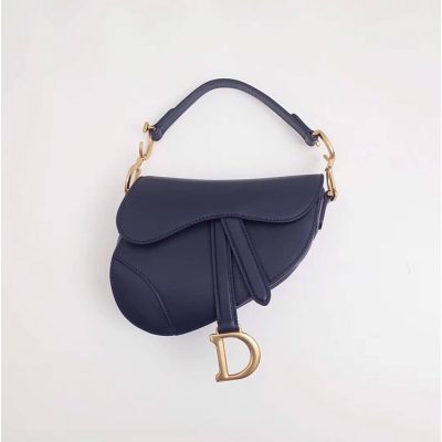 Replica Dior Smooth Calfskin Mini Saddle Bag M0447