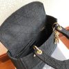 Best Replicas Bags - Replica Christian Dior Lady Dior Medium Fabric Bag L4455 Shop For Best Louis Vuitton LV Replica Bags With Cheap Price