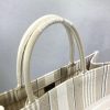 Best Replicas Bags - Replica Dior Book Tote Beige Stripes Embroidery M1286 Shop For Best Louis Vuitton LV Replica Bags With Cheap Price