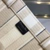 Best Replicas Bags - Replica Dior Book Tote Beige Stripes Embroidery M1286 Shop For Best Louis Vuitton LV Replica Bags With Cheap Price