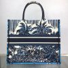 Best Replicas Bags - Replica Dior Book Tote - Blue Palms Embroidery M1286 Shop For Best Louis Vuitton LV Replica Bags With Cheap Price