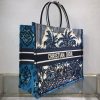 Best Replicas Bags - Replica Dior Book Tote - Blue Palms Embroidery M1286 Shop For Best Louis Vuitton LV Replica Bags With Cheap Price