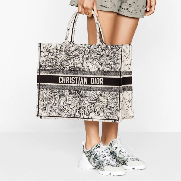 Replica Dior Book Tote Latte Zodiac Embroidery M1286 - Image 2