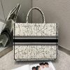 Best Replicas Bags - Replica Dior Book Tote Latte Multicolor Zodiac Embroidery M1286 Shop For Best Louis Vuitton LV Replica Bags With Cheap Price