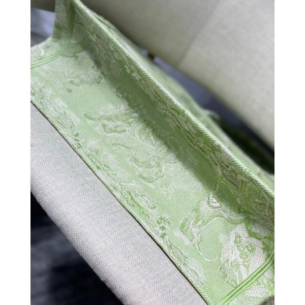 Replica Dior Book Tote Lime Embroidery M1286 Bag - Image 8