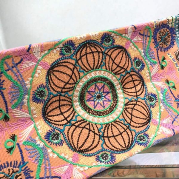 Replica Dior Book Tote - Multicolor Lights Embroidery M1286 - Image 9