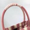 Best Replicas Bags - Dior Book Tote Replica: Pink D-Stripes Embroidery M1286 Shop For Best Louis Vuitton LV Replica Bags With Cheap Price