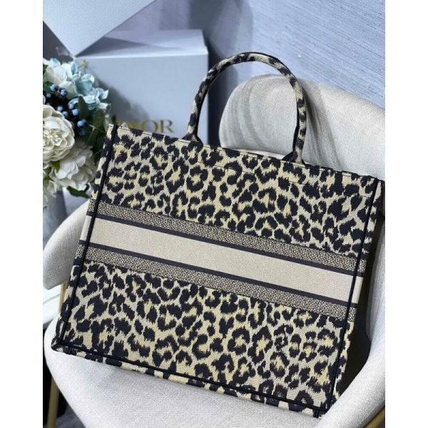 Replica Dior Book Tote Mizza Beige Multicolore M1286 - Image 8