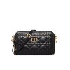 Best Replicas Bags - Dior Caro Double Pouch Black Cannage Calfskin Replica M9237 Shop For Best Louis Vuitton LV Replica Bags With Cheap Price