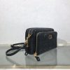 Best Replicas Bags - Dior Caro Double Pouch Black Cannage Calfskin Replica M9237 Shop For Best Louis Vuitton LV Replica Bags With Cheap Price